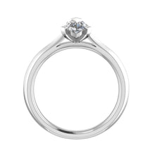 Load image into Gallery viewer, One carat D VS 1 Graded Certified Pear Drop cut Diamond set Platinum Solitaire
