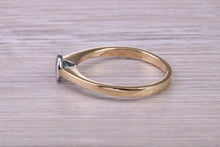 Load image into Gallery viewer, Quarter carat Round cut Alexandrite set 18ct Yellow Gold Ring