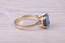 Load image into Gallery viewer, Beautiful Fiery Natural Opal set Gold Ring
