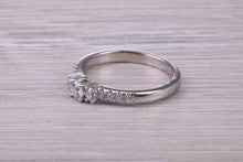 Load image into Gallery viewer, Third of a carat Traditional Diamond set Platinum Eternity Ring