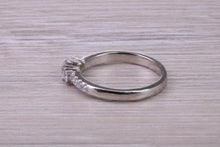 Load image into Gallery viewer, Third of a carat Traditional Diamond set Platinum Eternity Ring
