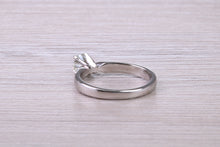 Load image into Gallery viewer, Simple and Elegant 0.36 carat Round cut Diamond set Platinum Solitaire