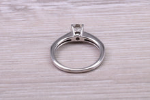 Load image into Gallery viewer, Beautiful Half carat Diamond set 18ct White Gold Engagement Ring