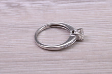 Load image into Gallery viewer, Beautiful Half carat Diamond set 18ct White Gold Engagement Ring