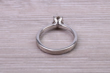 Load image into Gallery viewer, Simple and Elegant Round Brilliant cut Diamond set Platinum Solitaire