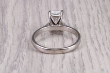 Load image into Gallery viewer, Two carat D VS 1 Graded Certified Radiant cut Diamond set Solitaire