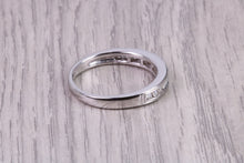 Load image into Gallery viewer, Third of a carat Round cut Diamonds Channel set Band, Made From 18ct Gold