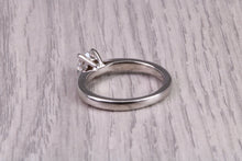 Load image into Gallery viewer, Classic 0.35 carat Natural Diamond set Platinum Solitaire