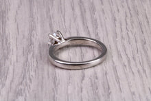Load image into Gallery viewer, Classic 0.35 carat Natural Diamond set Platinum Solitaire