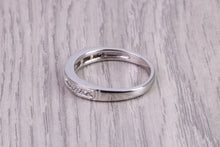 Load image into Gallery viewer, Third of a carat Round cut Diamonds Channel set Band, Made From 18ct Gold