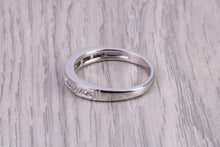 Load image into Gallery viewer, Third of a carat Round cut Diamonds Channel set Band, Made From 18ct Gold