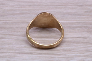 Ladies Family Coat Of Arms Rings Made From 18ct Yellow Gold