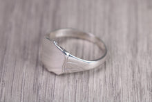Load image into Gallery viewer, Shield Shaped Signet Ring, Available in your choice of precious metals
