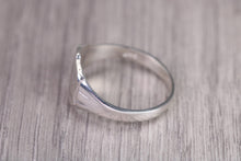 Load image into Gallery viewer, Shield Shaped Signet Ring, Available in your choice of precious metals