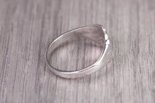 Load image into Gallery viewer, Shield Shaped Signet Ring, Available in your choice of precious metals