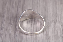 Load image into Gallery viewer, Shield Shaped Signet Ring, Available in your choice of precious metals