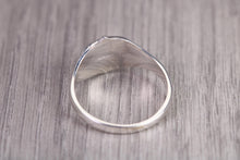 Load image into Gallery viewer, Shield Shaped Signet Ring, Available in your choice of precious metals