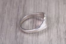 Load image into Gallery viewer, Shield Shaped Signet Ring, Available in your choice of precious metals