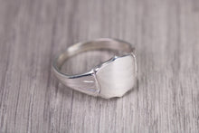 Load image into Gallery viewer, Shield Shaped Signet Ring, Available in your choice of precious metals