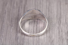 Load image into Gallery viewer, Shield Shaped Signet Ring, Available in your choice of precious metals