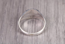 Load image into Gallery viewer, Shield Shaped Signet Ring, Available in your choice of precious metals