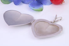 Load image into Gallery viewer, Unique Celtic Cross Diamond set Locket, 28 mm long and made from solid cast White or Yellow Gold