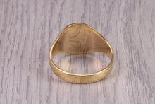 Load image into Gallery viewer, Oval Face Signet Ring, made in your choice of Precious Metals, British Hallmarked