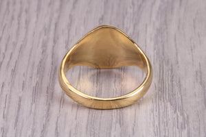 Chunky Prince of Wales Feathers Signet Ring