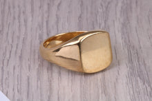 Load image into Gallery viewer, Heavy and Chunky Signet Ring, Available in Your Choice of Precious Metals, British Hallmarked