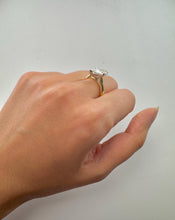 Load image into Gallery viewer, Marquise cut Lab Diamond set Solitaire, Absolutely Stunning Ring, Made in Your Choice of Diamond Size and Precious Metal, Certified Diamond