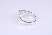 Load image into Gallery viewer, Shield Shaped Signet Ring, Available in your choice of precious metals
