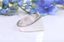 Load image into Gallery viewer, Very Large and Chunky Signet Ring, Made From Completely Solid Cast Silver, British Hallmakred