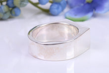 Load image into Gallery viewer, Very Large and Chunky Ruby set Signet Ring, Made From Completely Solid Cast Silver, British Hallmarked