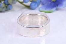 Load image into Gallery viewer, Very Large and Chunky Ruby set Signet Ring, Made From Completely Solid Cast Silver, British Hallmarked