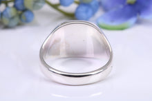 Load image into Gallery viewer, Gemstone set Heavy and Chunky Signet Ring, Available in Your Choice of Natural Gemstone