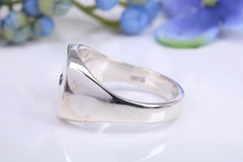 Load image into Gallery viewer, Gemstone set Heavy and Chunky Signet Ring, Available in Your Choice of Natural Gemstone