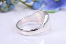 Load image into Gallery viewer, Gemstone set Heavy and Chunky Signet Ring, Available in Your Choice of Natural Gemstone
