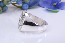 Load image into Gallery viewer, Illuminati Signet Ring, Made from Solid Cast Silver, British Hallmarked
