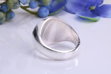 Load image into Gallery viewer, Illuminati Signet Ring, Made from Solid Cast Silver, British Hallmarked