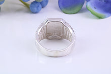 Load image into Gallery viewer, Sterling Silver Signet Ring, Free Engraving