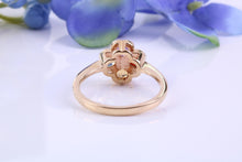 Load image into Gallery viewer, Four Clover Leaf Multi Gemstone set Ring