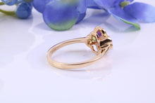 Load image into Gallery viewer, Four Clover Leaf Multi Gemstone set Ring