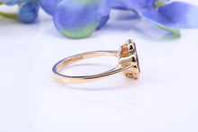 Load image into Gallery viewer, Four Clover Leaf Multi Gemstone set Ring