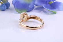 Load image into Gallery viewer, Oval cut Natural Opal set Yellow Gold Ring