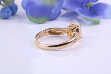 Load image into Gallery viewer, Oval cut Natural Opal set Yellow Gold Ring
