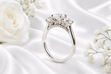 Load image into Gallery viewer, Stunning Two carats Trilogy Diamond set Ring, Top Graded Diamonds