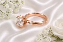 Load image into Gallery viewer, One and Half carat D VVS1 Certified Round cut Lab Diamond set Platinum Solitaire