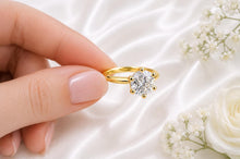 Load image into Gallery viewer, One and Half carat D VVS1 Certified Round cut Lab Diamond set Platinum Solitaire