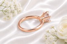 Load image into Gallery viewer, Three carat D VVS 1 graded Certified Round cut Lab Diamond set Solitaire