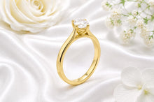 Load image into Gallery viewer, One carat Teardrop cut Diamond set Solitaire, Made from your choice of Precious Metals